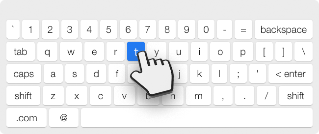 Experience seamless typing with our universal virtual keyboard, accessible on any device