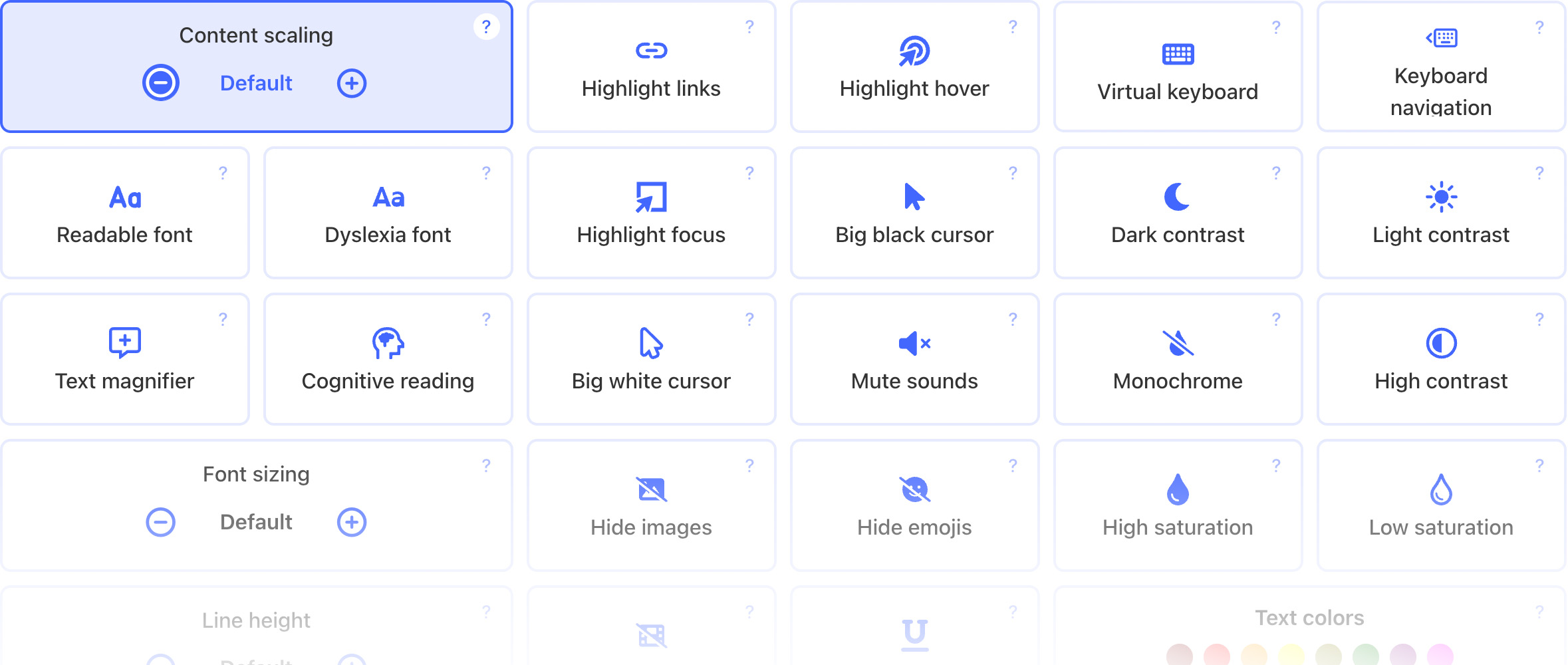 Premium Accessibility Toolset