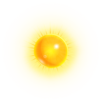 Sun for light mode illustration